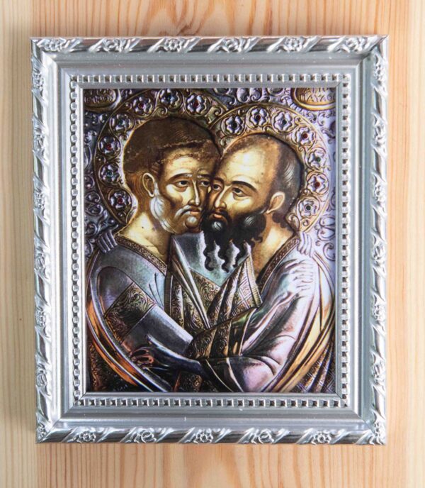 Holy Apostles Peter and Paul Framed Icon (10 x 12 cm)