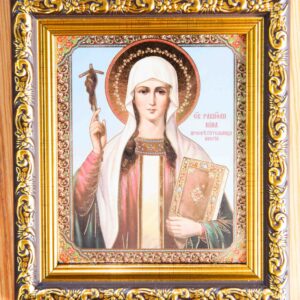 St. Nina Framed Icon (10 x 12 cm)